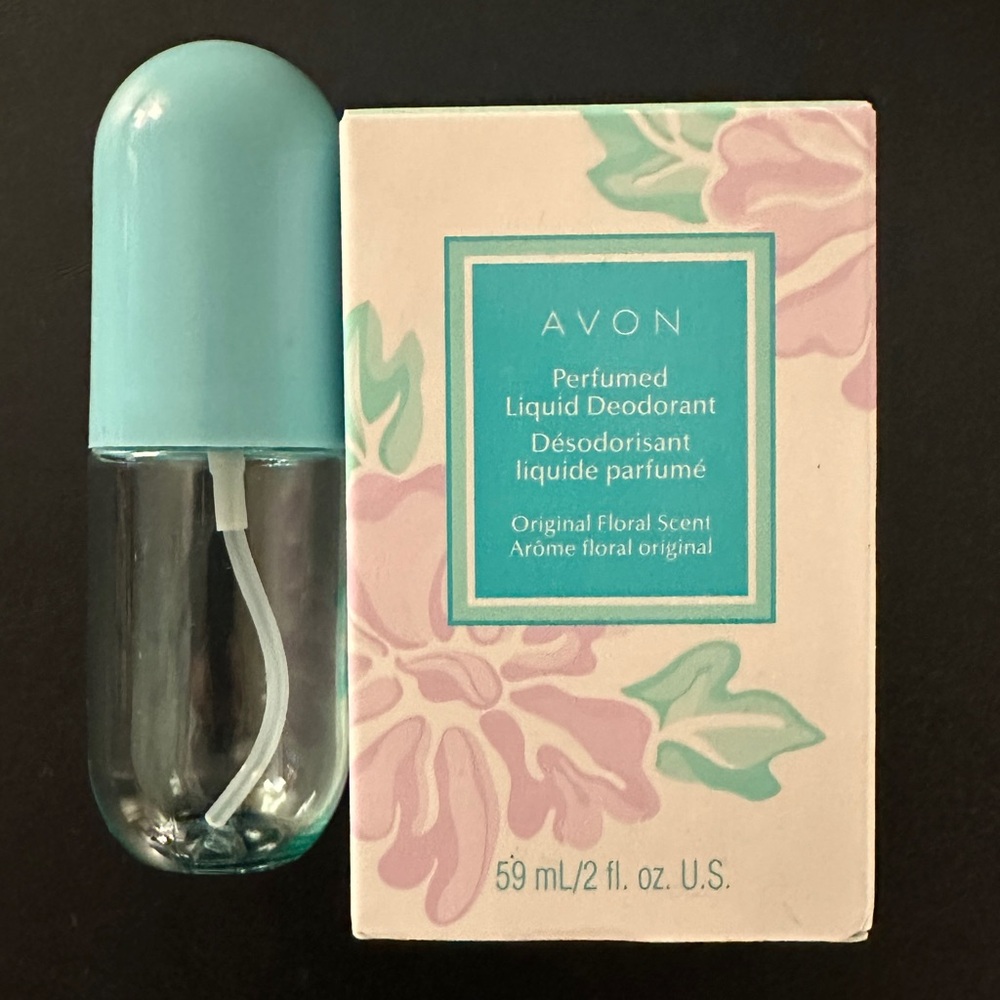 Avon deodorant new in box - free spray atomizer!